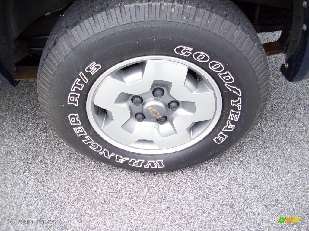 2002 Blazer LS 4x4 - Indigo Blue Metallic / Medium Gray photo #10