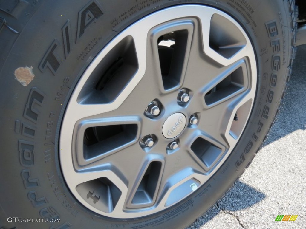 2014 Jeep Wrangler Unlimited Rubicon 4x4 Wheel Photo #85491482
