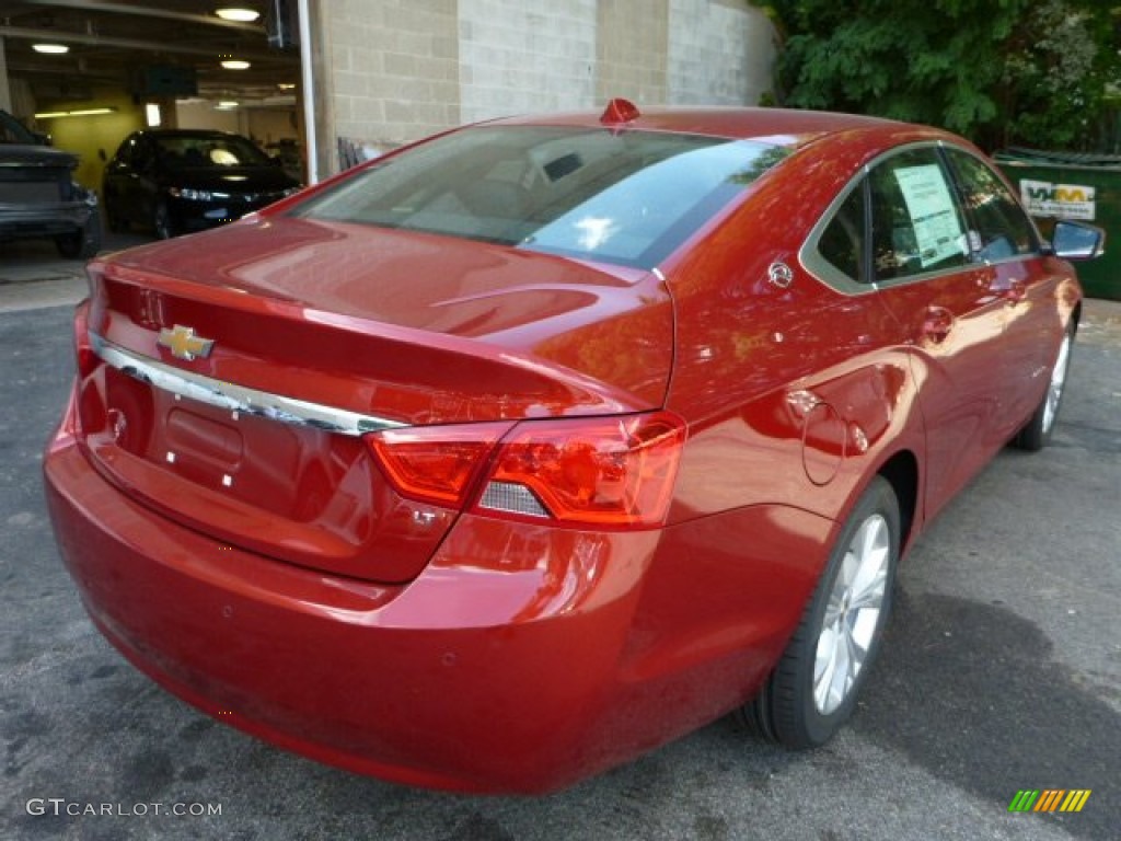 2014 Impala LT - Crystal Red Tintcoat / Jet Black photo #3