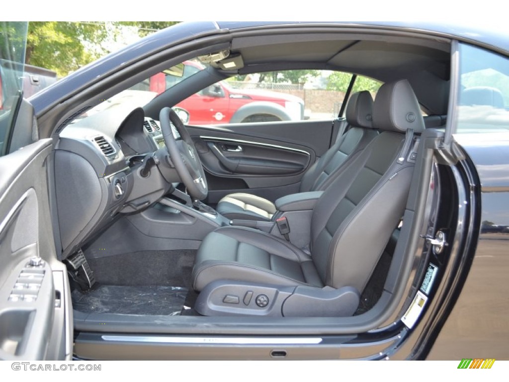 Titan Black Interior 2014 Volkswagen Eos Sport Photo #85491917