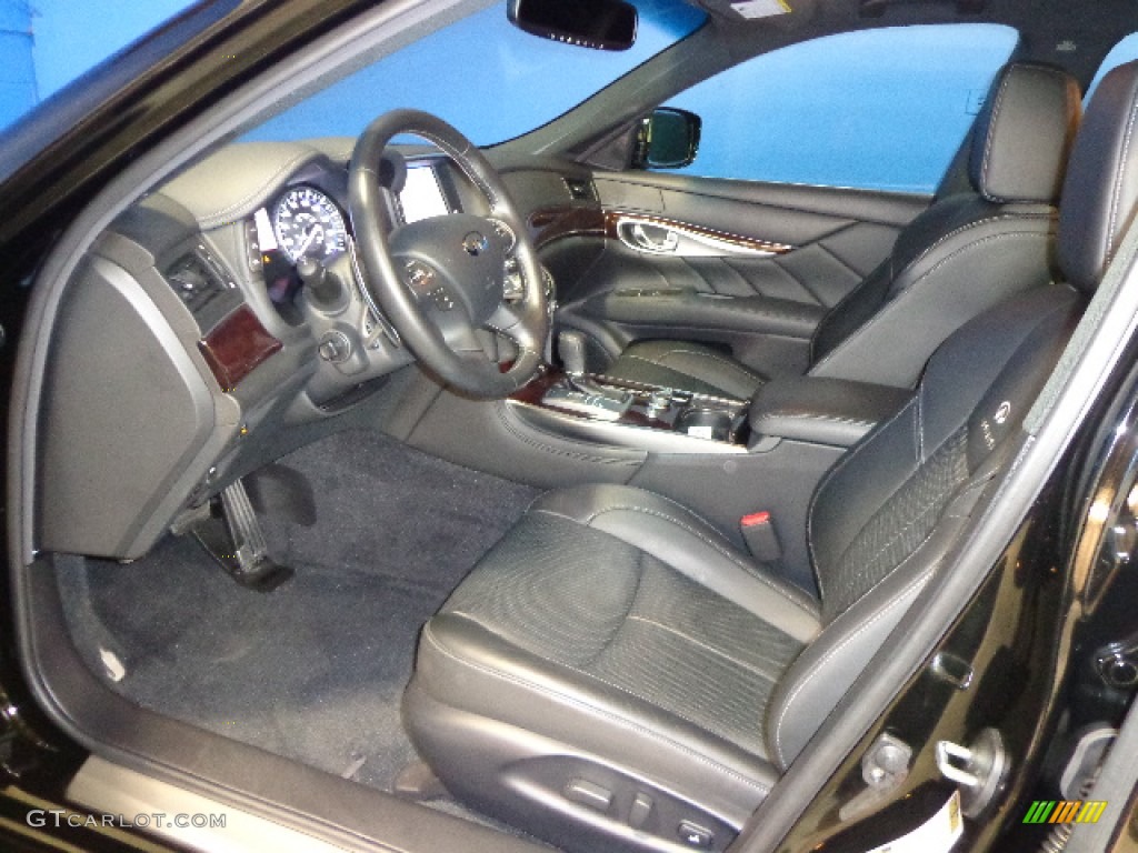 2013 Infiniti M 56x AWD Sedan Front Seat Photo #85492319