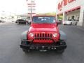 2009 Flame Red Jeep Wrangler X 4x4  photo #2