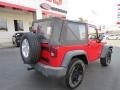 Flame Red - Wrangler X 4x4 Photo No. 7