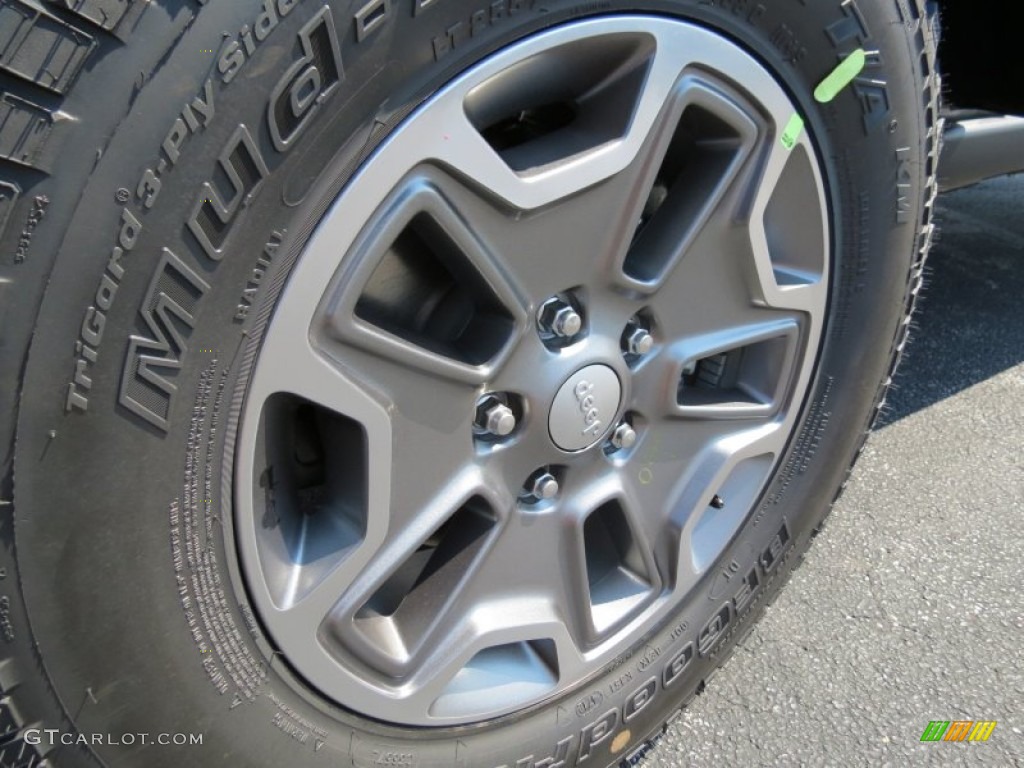 2014 Jeep Wrangler Unlimited Rubicon 4x4 Wheel Photo #85493351