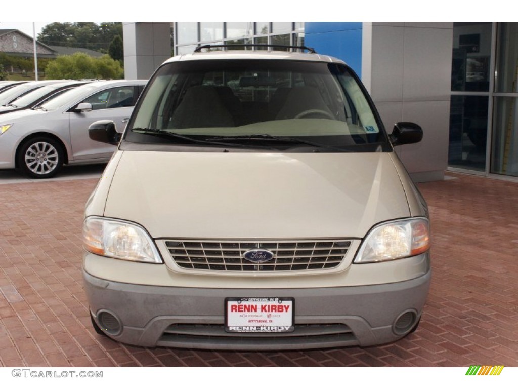 2001 Windstar LX - Harvest Gold Metallic / Medium Parchment photo #15