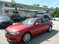 Garnet Red Pearl Effect 2013 Audi A6 2.0T quattro Sedan