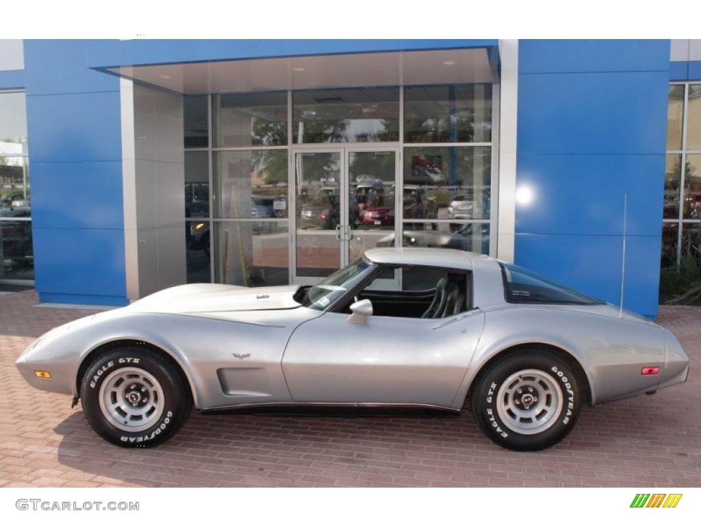 Silver 1979 Chevrolet Corvette Coupe Exterior Photo #85494149