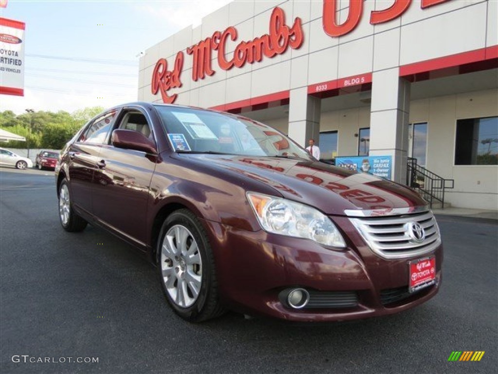2008 Avalon XLS - Cassis Red Pearl / Ivory Beige photo #1