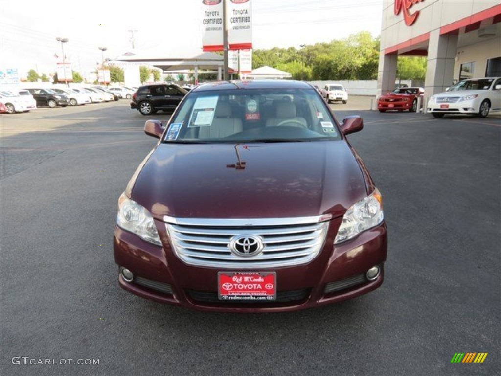 2008 Avalon XLS - Cassis Red Pearl / Ivory Beige photo #2