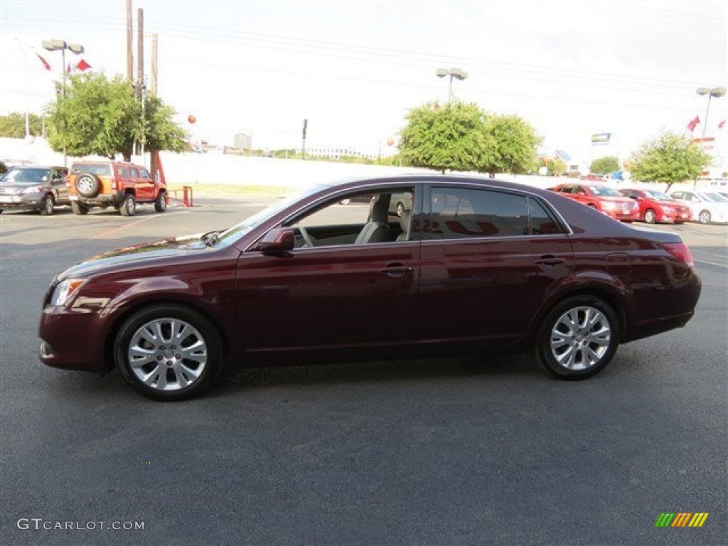 2008 Avalon XLS - Cassis Red Pearl / Ivory Beige photo #4