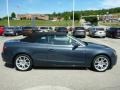 2011 Meteor Grey Pearl Effect Audi A5 2.0T quattro Convertible  photo #6