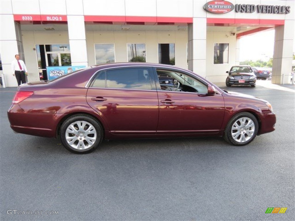 2008 Avalon XLS - Cassis Red Pearl / Ivory Beige photo #8