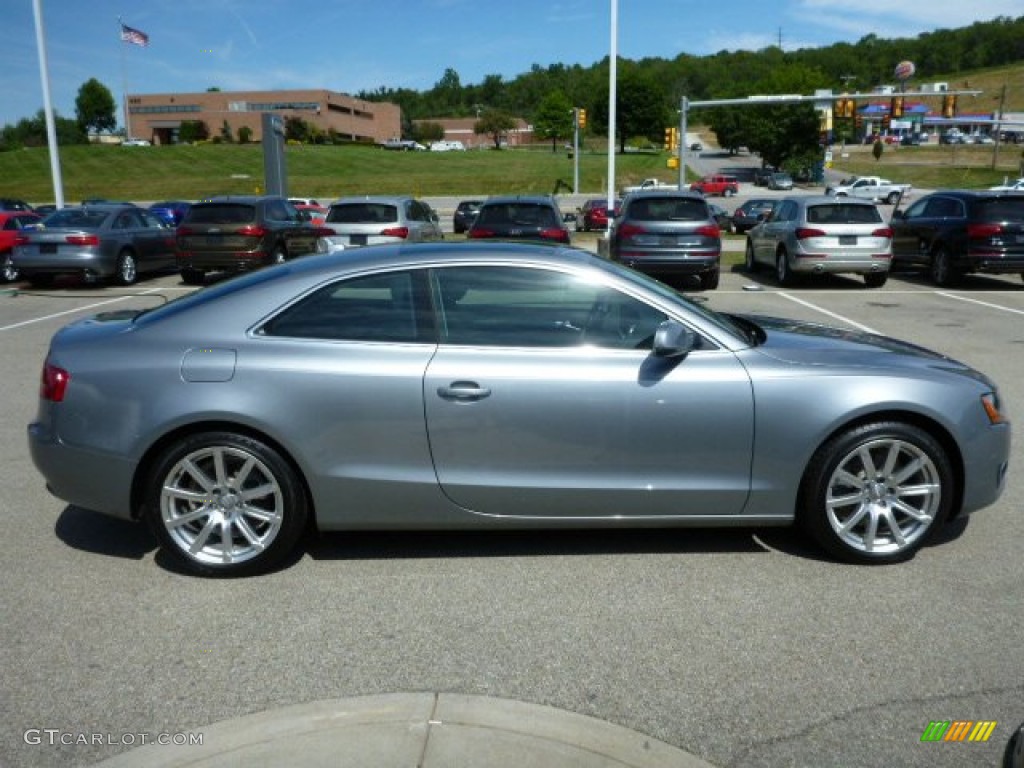 Quartz Grey Metallic 2011 Audi A5 2.0T quattro Coupe Exterior Photo #85495499
