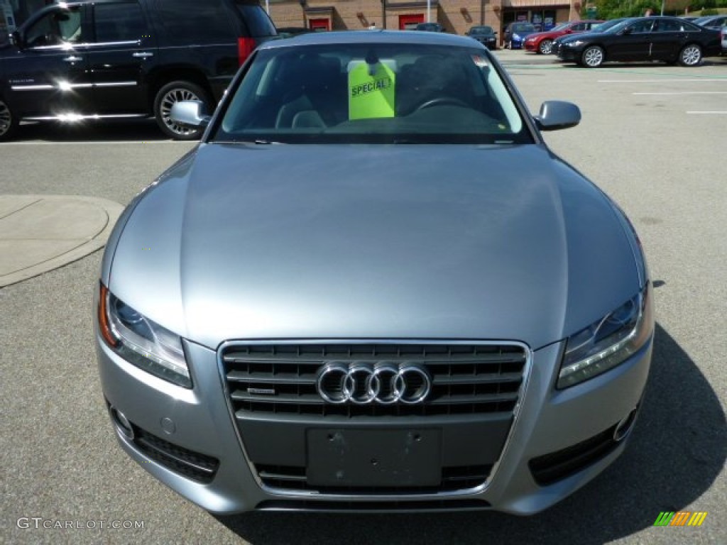 Quartz Grey Metallic 2011 Audi A5 2.0T quattro Coupe Exterior Photo #85495520