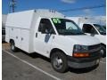 Summit White 2005 Chevrolet Express 3500 Cutaway Utility Van