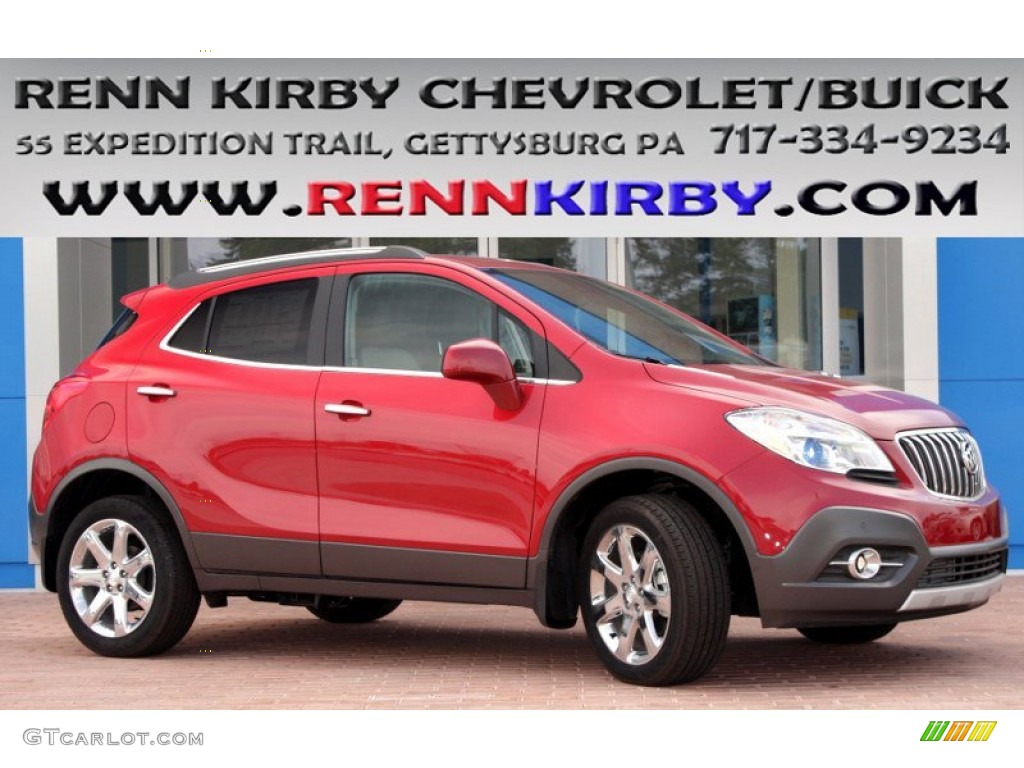 Ruby Red Metallic Buick Encore