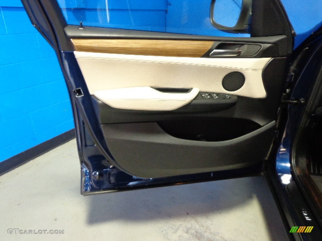 2013 X3 xDrive 35i - Deep Sea Blue Metallic / Oyster photo #25