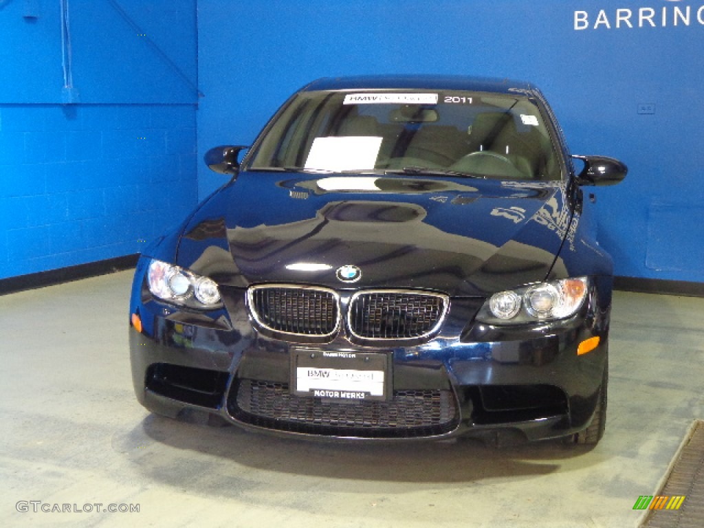 2011 M3 Sedan - Jerez Black Metallic / Black Novillo Leather photo #2