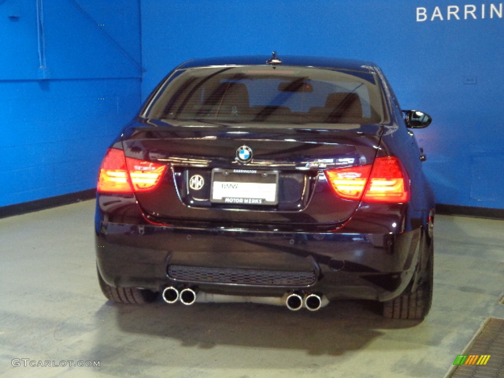 2011 M3 Sedan - Jerez Black Metallic / Black Novillo Leather photo #12