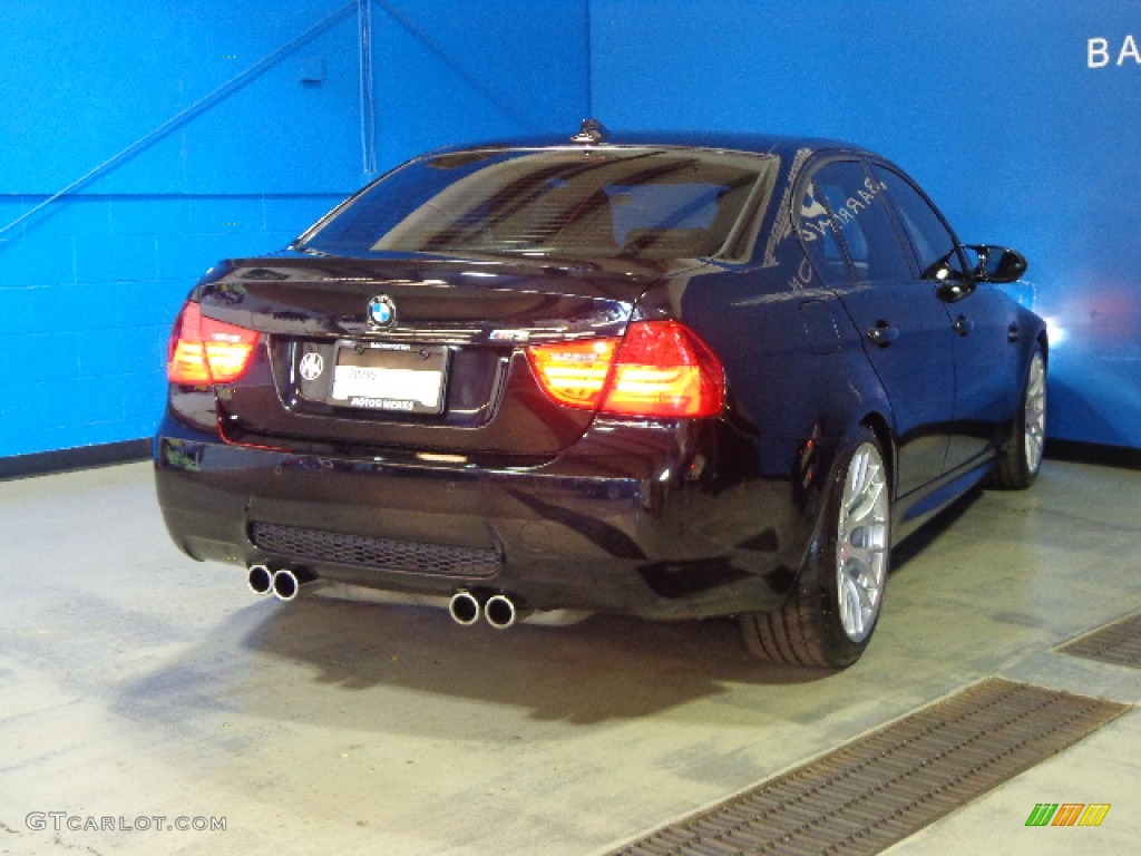 2011 M3 Sedan - Jerez Black Metallic / Black Novillo Leather photo #13