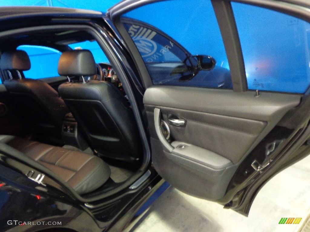 2011 M3 Sedan - Jerez Black Metallic / Black Novillo Leather photo #17