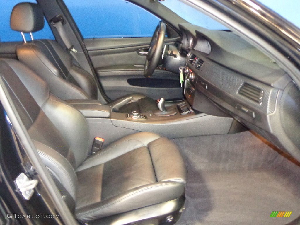 2011 M3 Sedan - Jerez Black Metallic / Black Novillo Leather photo #28