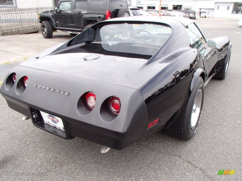 1974 Corvette Stingray Coupe - Black / Black photo #4