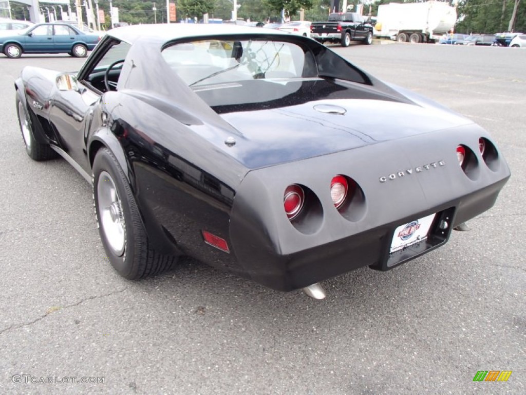 1974 Corvette Stingray Coupe - Black / Black photo #5