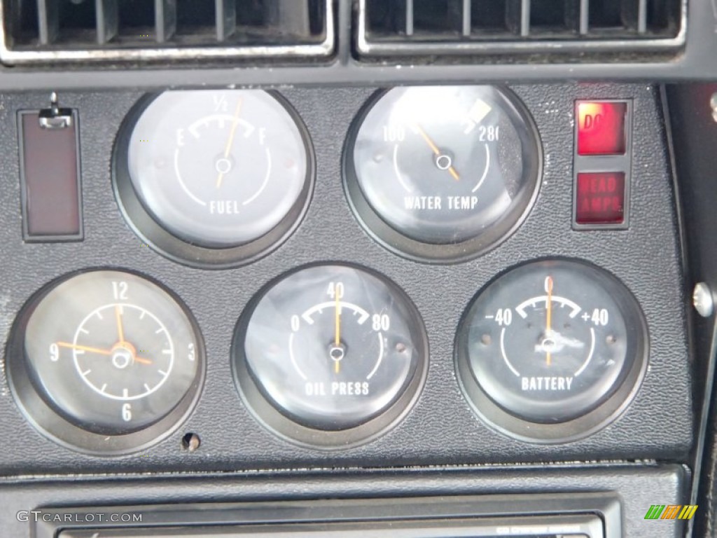 1974 Chevrolet Corvette Stingray Coupe Gauges Photo #85497137