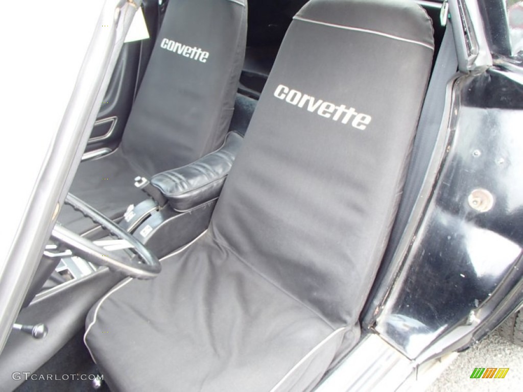 1974 Corvette Stingray Coupe - Black / Black photo #18
