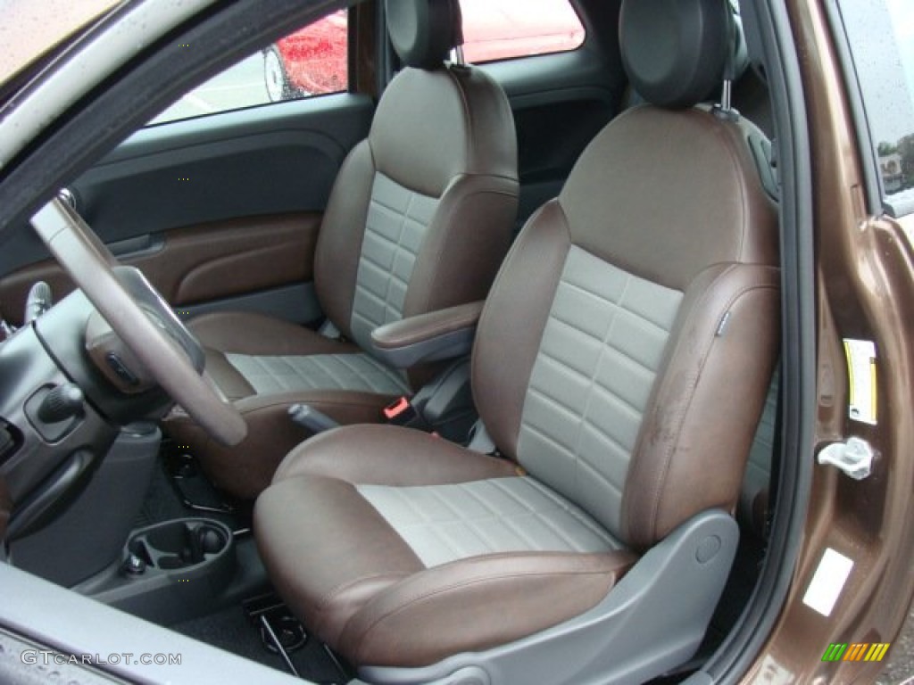 2013 Fiat 500 Sport Front Seat Photo #85500245