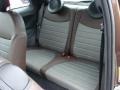 Sport Marrone/Grigio/Nero (Brown/Gray/Black) Rear Seat Photo for 2013 Fiat 500 #85500356