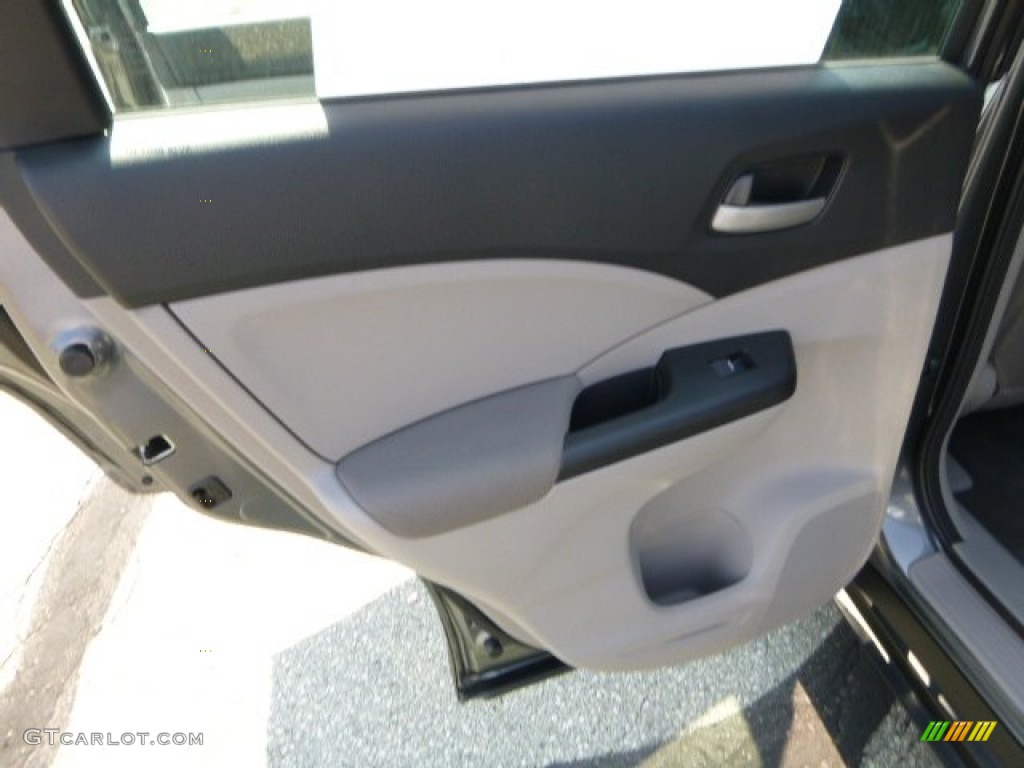 2014 CR-V LX AWD - Polished Metal Metallic / Gray photo #13
