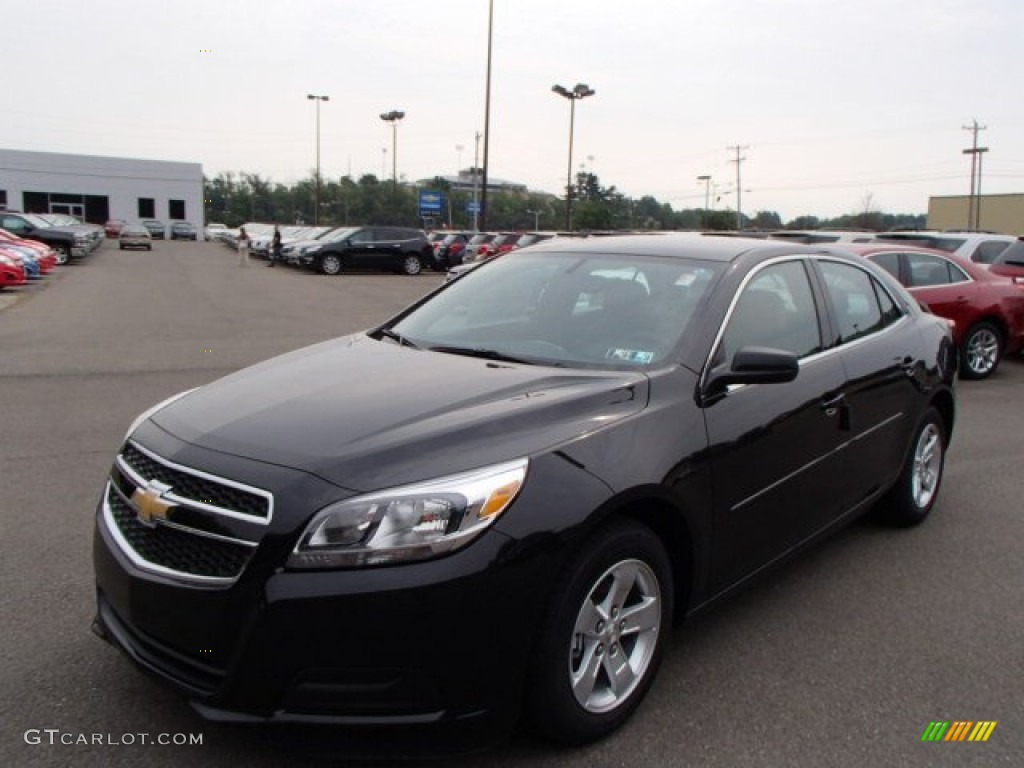 Black Chevrolet Malibu