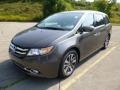 2014 Modern Steel Metallic Honda Odyssey Touring Elite  photo #7