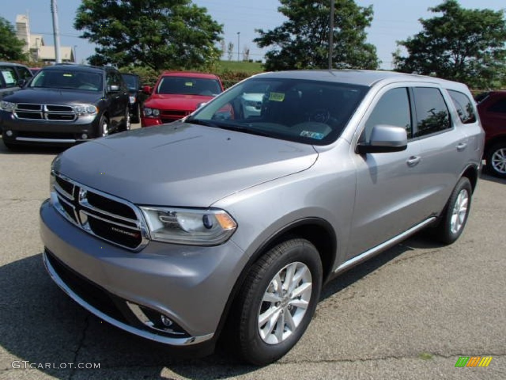 Billet Silver Metallic 2014 Dodge Durango SXT AWD Exterior Photo #85500773