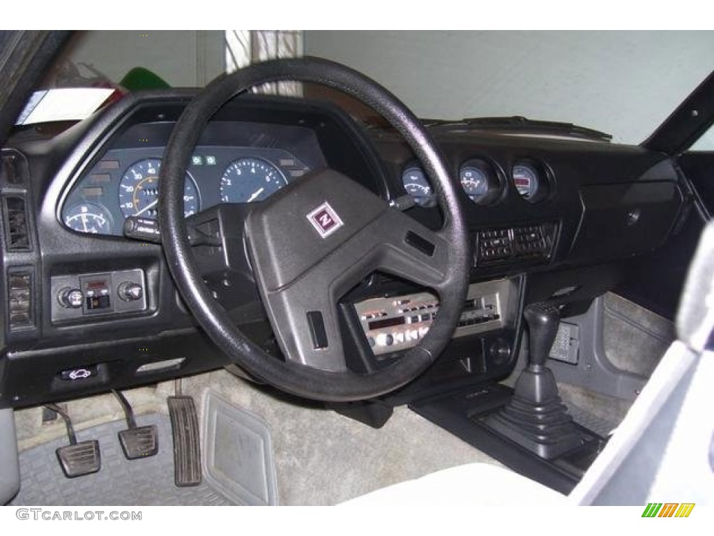 Gray Interior 1982 Datsun 280ZX Coupe Photo #85500791