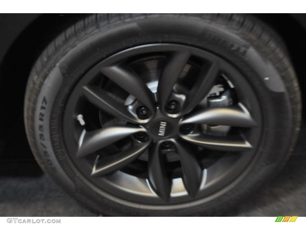 2014 Cooper S Countryman All4 AWD - Crystal Silver Metallic / Carbon Black photo #6