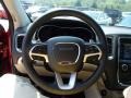 Black/Light Frost Beige Steering Wheel Photo for 2014 Dodge Durango #85502066