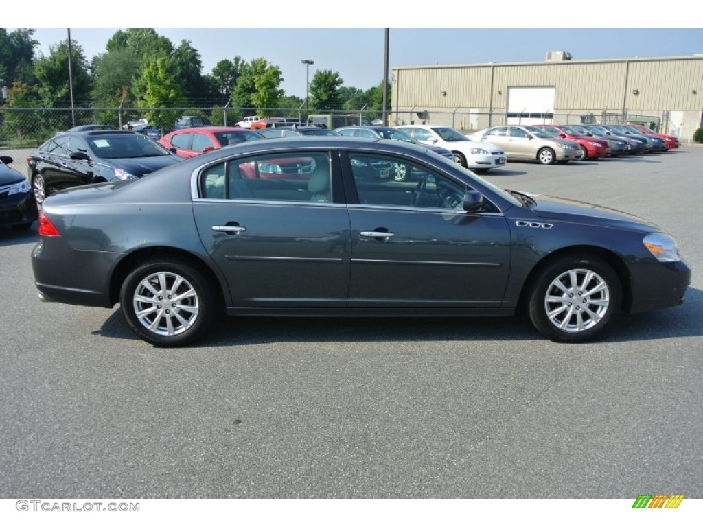 2011 Lucerne CXL - Cyber Gray Metallic / Titanium photo #6