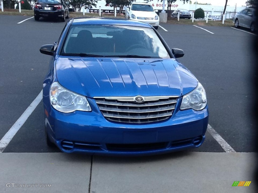 2008 Sebring LX Sedan - Marathon Blue Pearl / Dark Slate Gray/Light Slate Gray photo #1