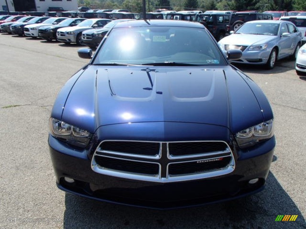 Jazz Blue Pearl 2014 Dodge Charger SXT Plus AWD Exterior Photo #85503584