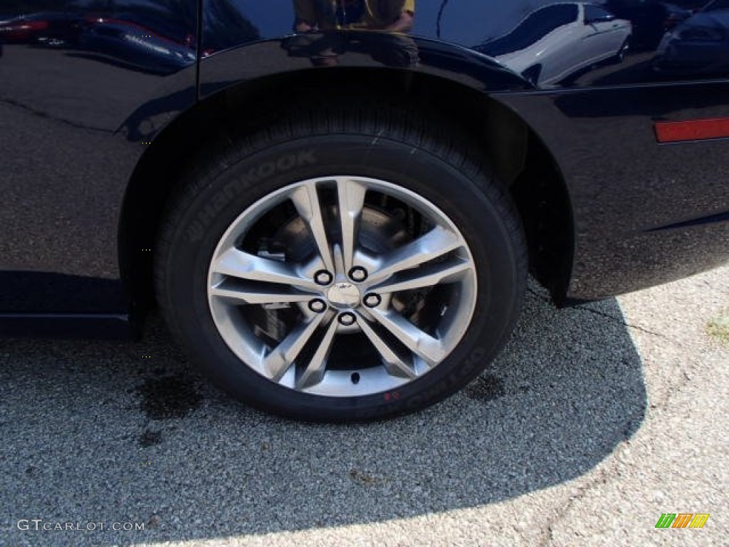 2014 Charger SXT Plus AWD - Jazz Blue Pearl / Black/Tan photo #9
