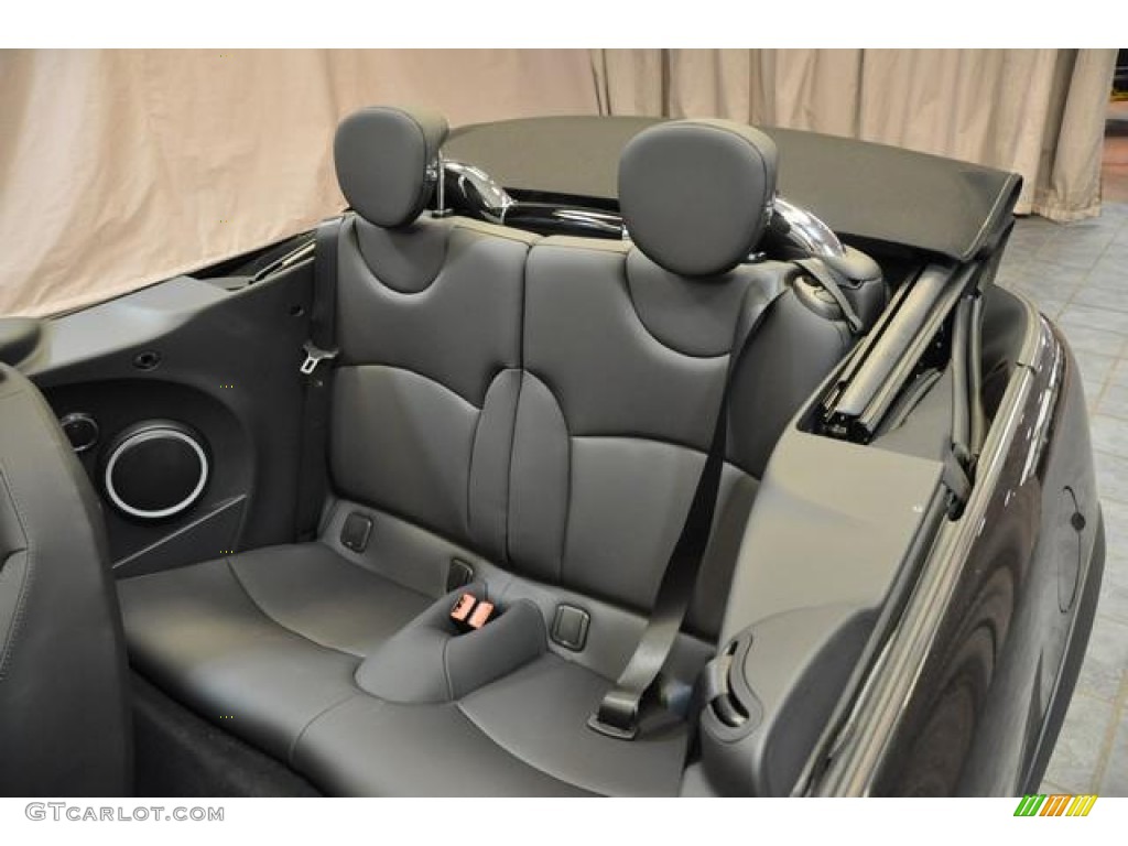 2014 Mini Cooper S Convertible Rear Seat Photos