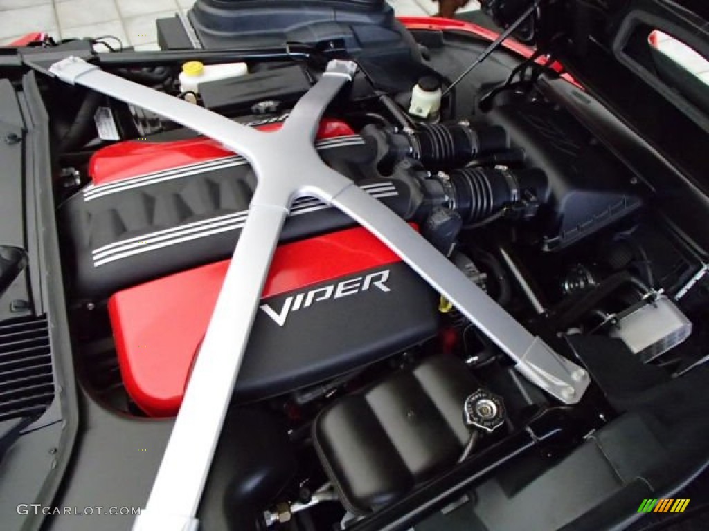 2013 Dodge SRT Viper GTS Coupe 8.4 Liter OHV 20-Valve VVT V10 Engine Photo #85505081