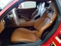 2013 Dodge SRT Viper Black/Caramel Interior Front Seat Photo