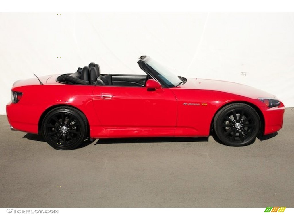 2007 S2000 Roadster - New Formula Red / Black photo #7