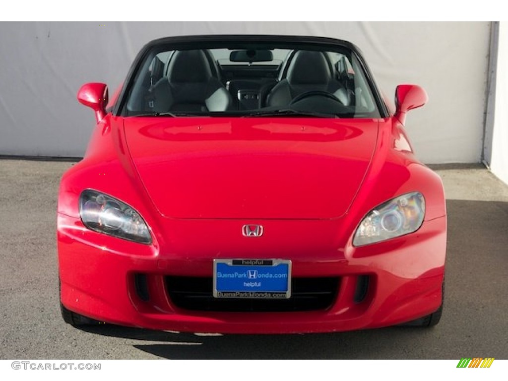 2007 S2000 Roadster - New Formula Red / Black photo #8
