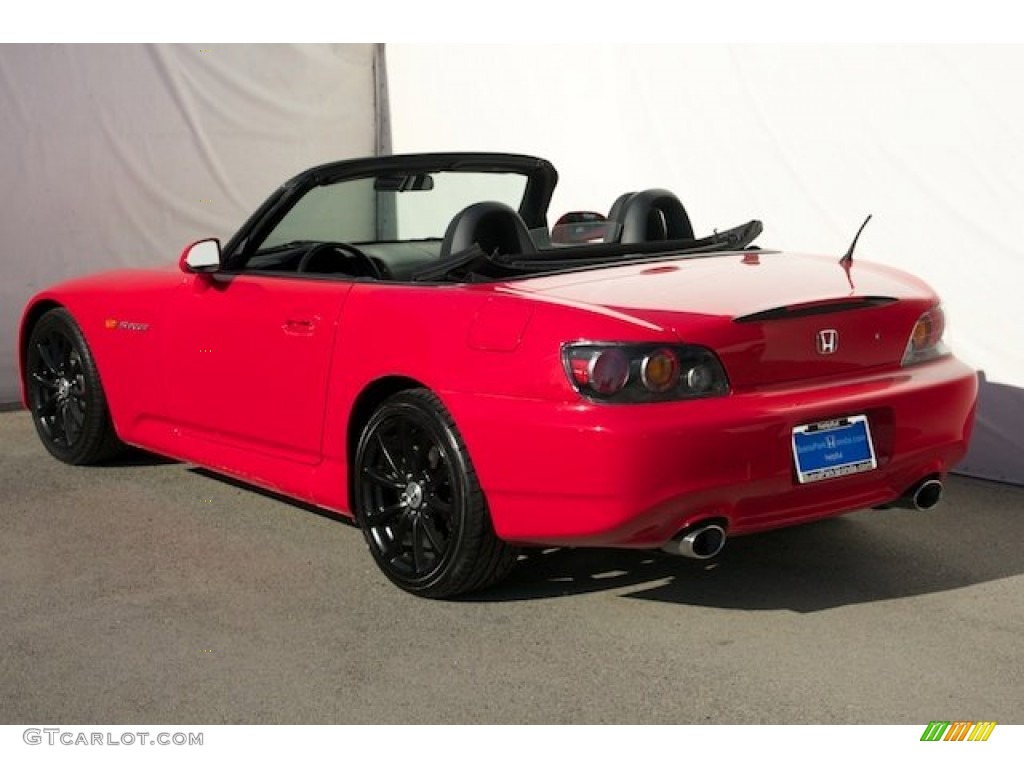 2007 S2000 Roadster - New Formula Red / Black photo #10