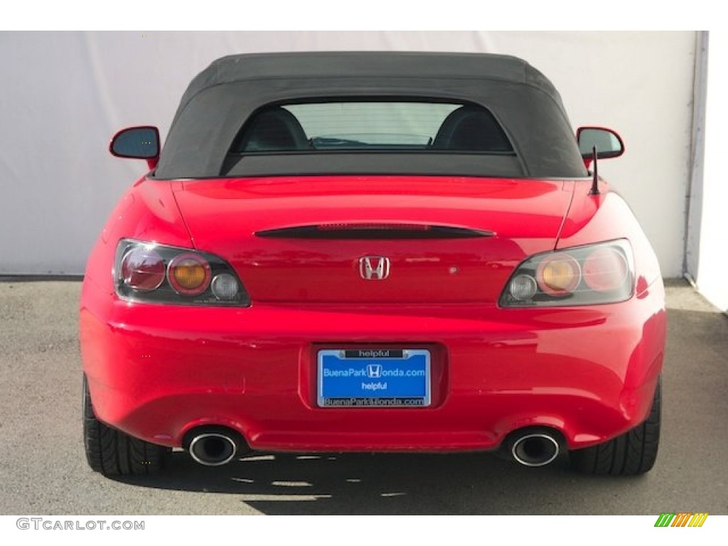 2007 S2000 Roadster - New Formula Red / Black photo #12